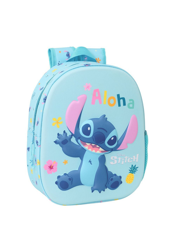 Mochila 33cm 3D STITCH