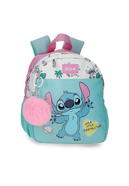 Mochila 26cm STITCH little destruction