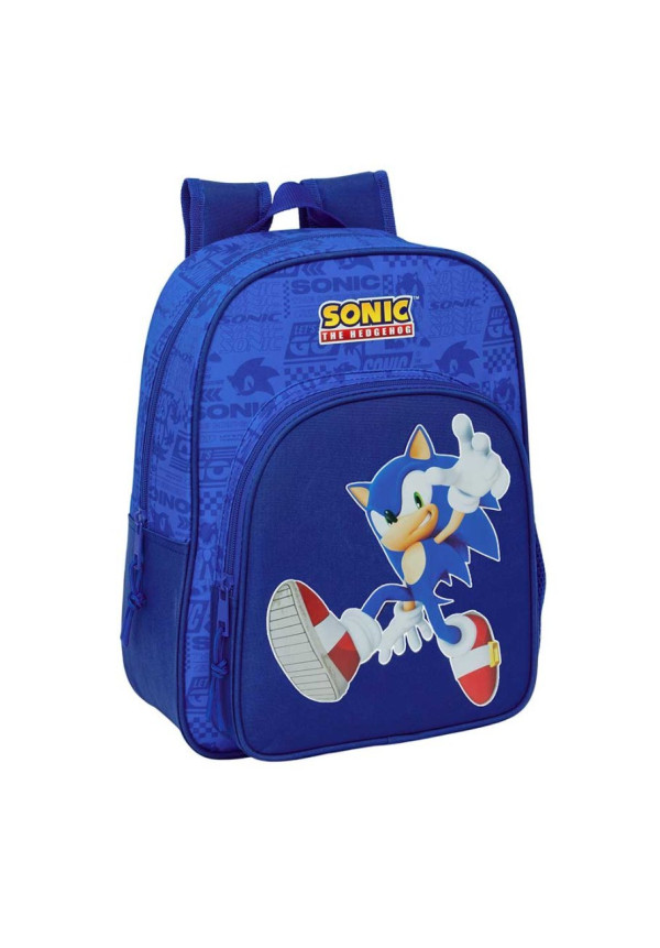 Mochila 34cm SONIC jump