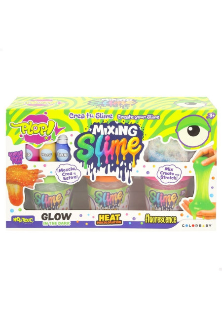 Set 3 botes crea tu slime