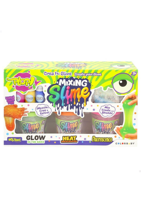 Set 3 botes crea tu slime
