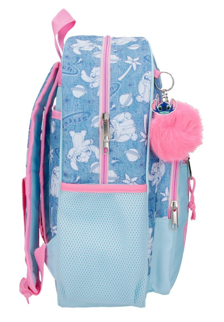 Mochila 38cm STITCH hearts