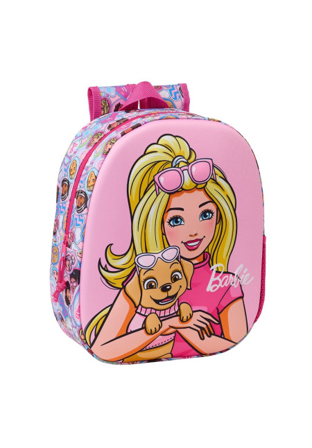 Mochila 33cm 3D BARBIE