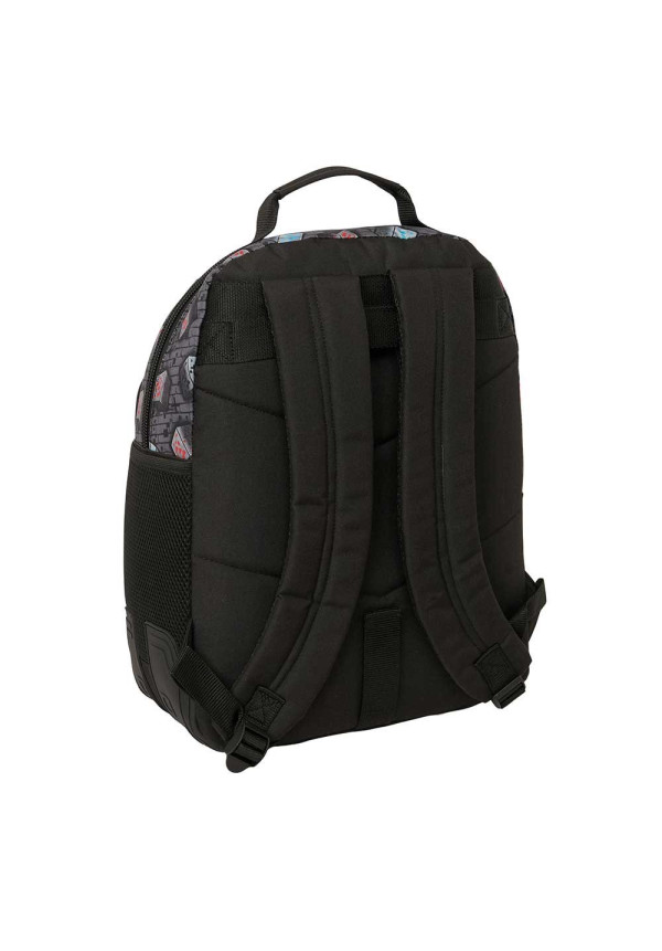 Mochila 42cm cantoneras MINECRAFT graffiti