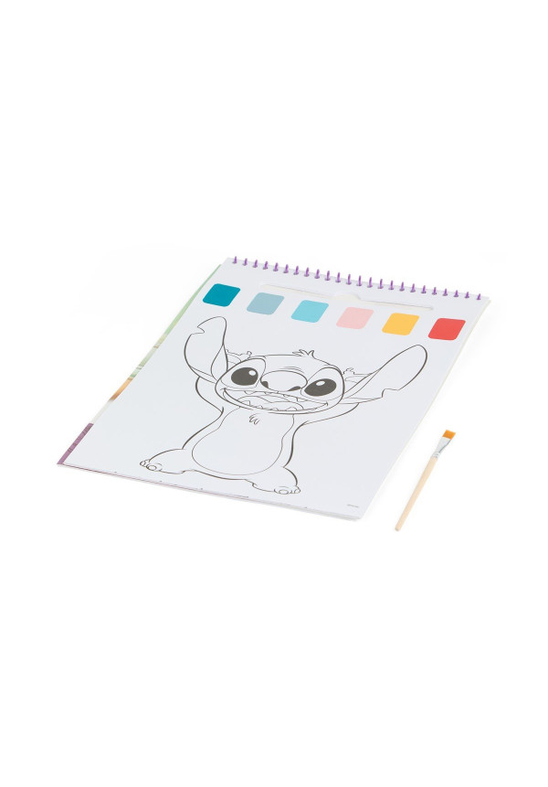 Libro magico pinta con agua STITCH