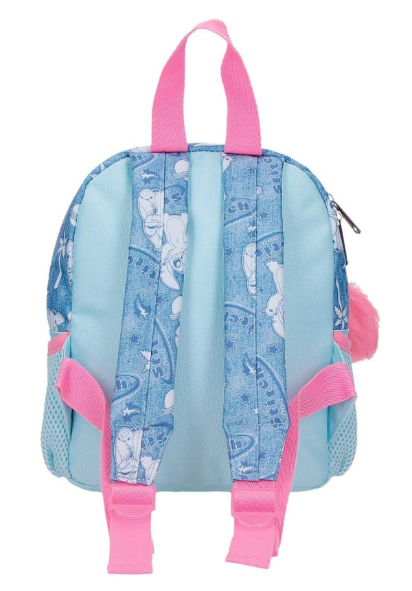 Mochila 24cm STITCH hearts