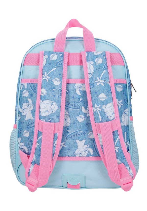Mochila 38cm STITCH hearts