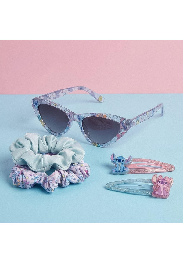 Set pelo + gafas STITCH