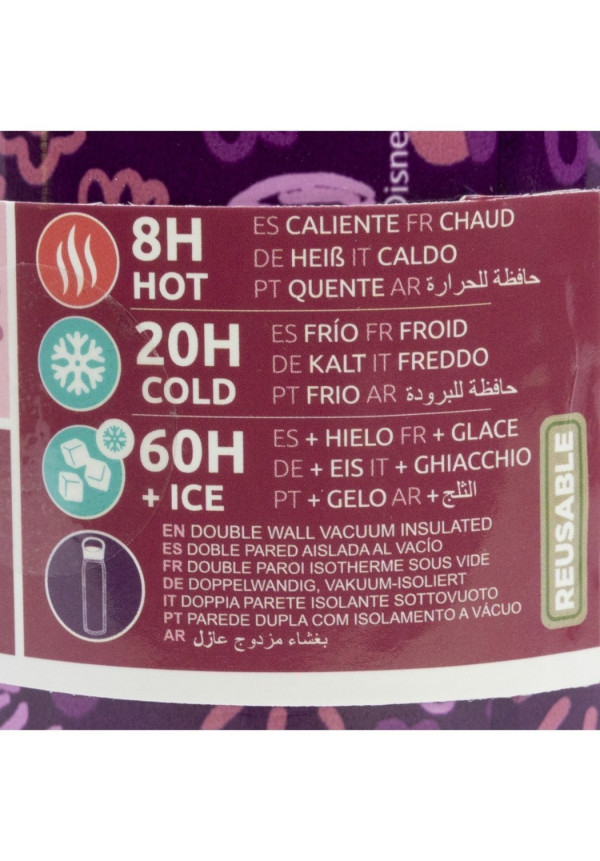Termo glam SS 665ml MINNIE