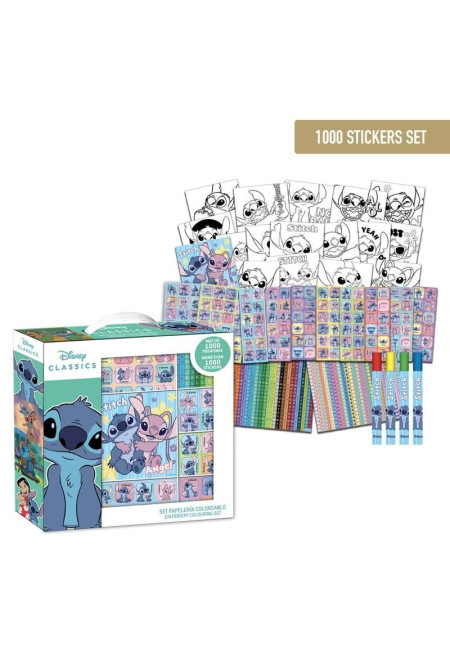 Set 1000 stickers STITCH