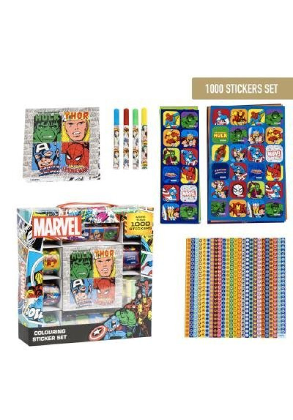 Set 1000 stickers MARVEL