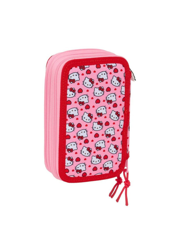 Plumier triple HELLO KITTY pinky promise