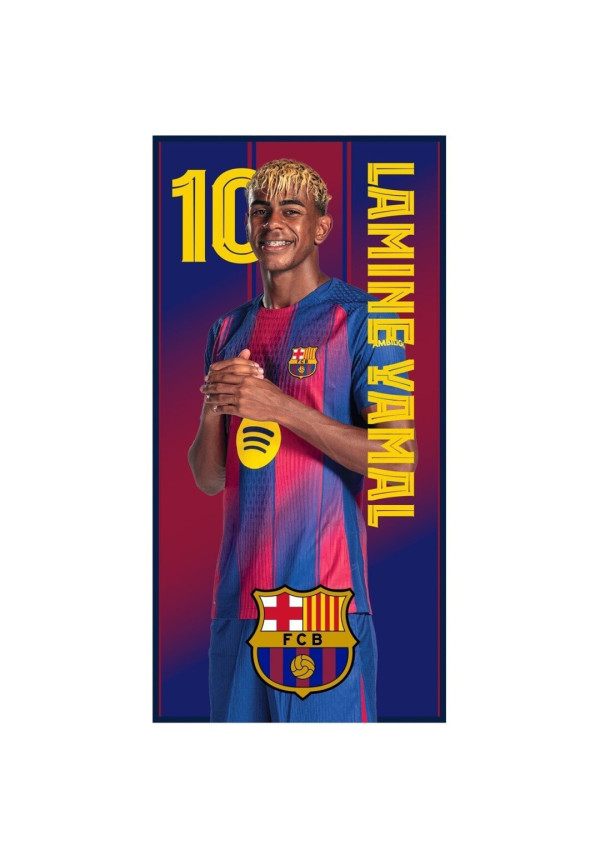 Toalla micro BARÇA lamine yamal