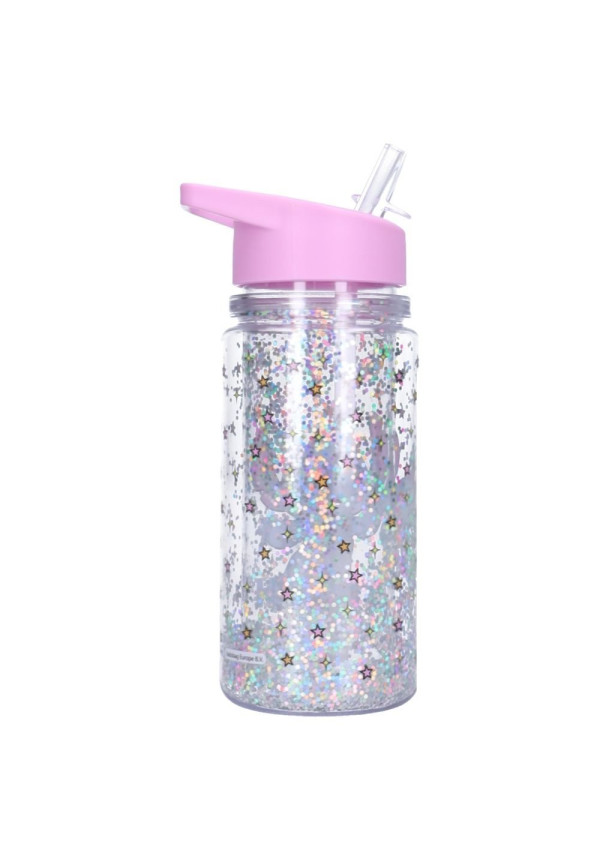 Botella 300ml STITCH glitter