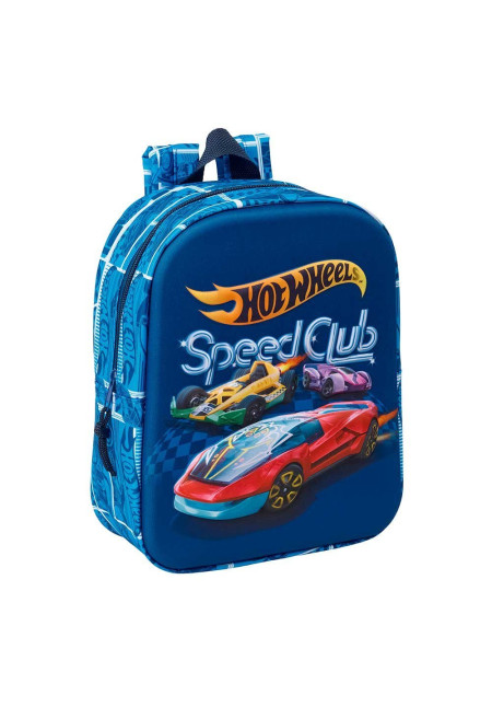 Mochila 27cm 3D HOTWHEELS