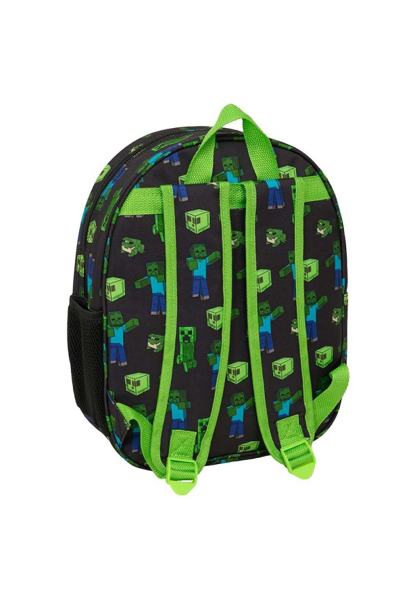 Mochila 33cm 3D MINECRAFT