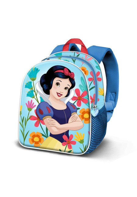 Mochila 31cm 3D BLANCANIEVES flowers