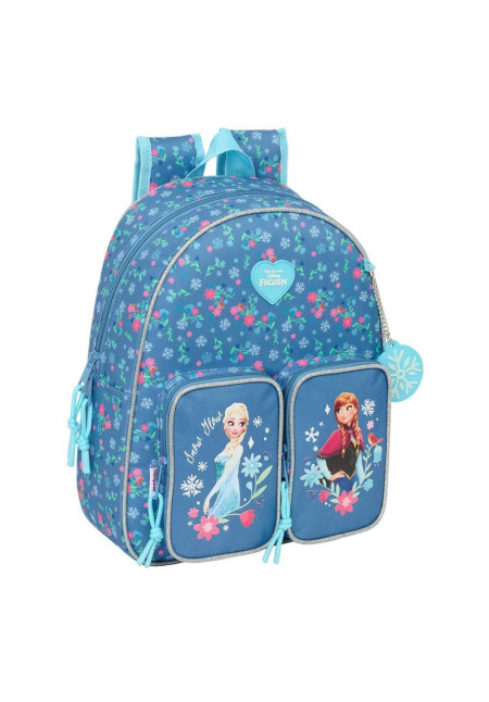 Mochila 34cm FROZEN blue spring