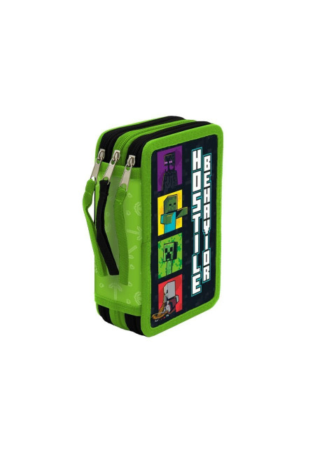 Plumier triple MINECRAFT