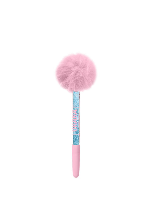 Libreta squishy con boli pompon STITCH