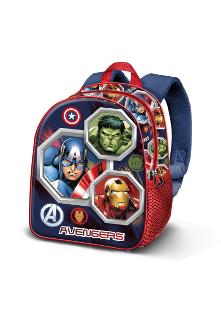 Mochila 31cm 3D AVENGERS