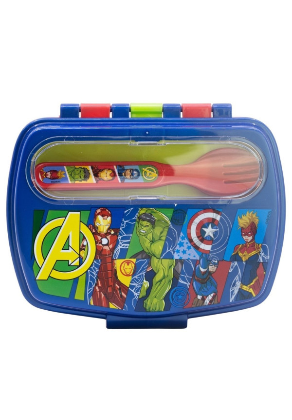 Tupper rect. cubiertos AVENGERS 