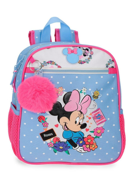 Mochila 28cm MINNIE flowers