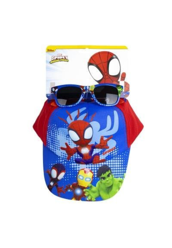 Set gorra + gafas SPIDEY