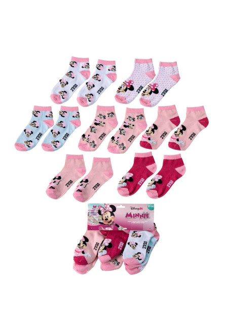 Set 7 calcetines tobilleros MINNIE