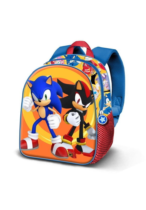 Mochila 31cm 3D SONIC