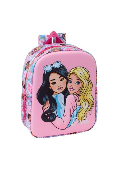 Mochila 27cm 3D BARBIE