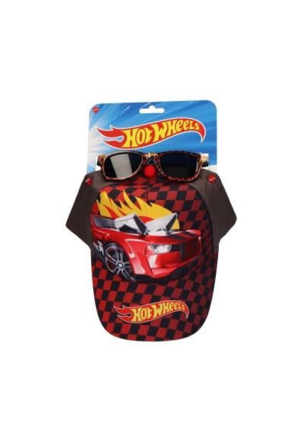 Set gorra + gafas HOT WEELS