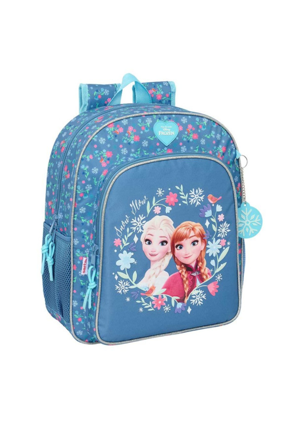 Mochila 38cm FROZEN blue spring