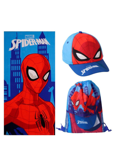 Saquito toalla + gorra SPIDER