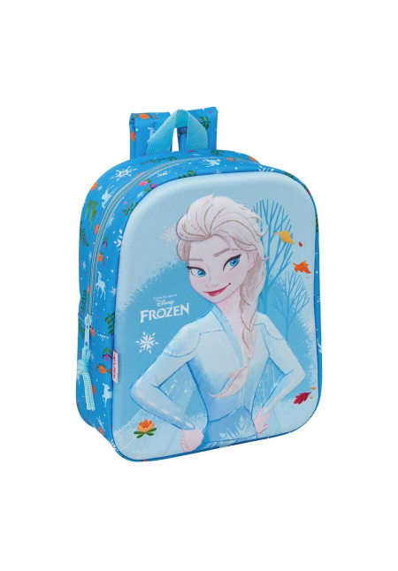 Mochila 27cm 3D FROZEN