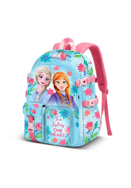 Mochila 40cm doble bolsillo FROZEN 2 heart