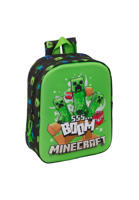 Mochila 27cm 3D MINECRAFT