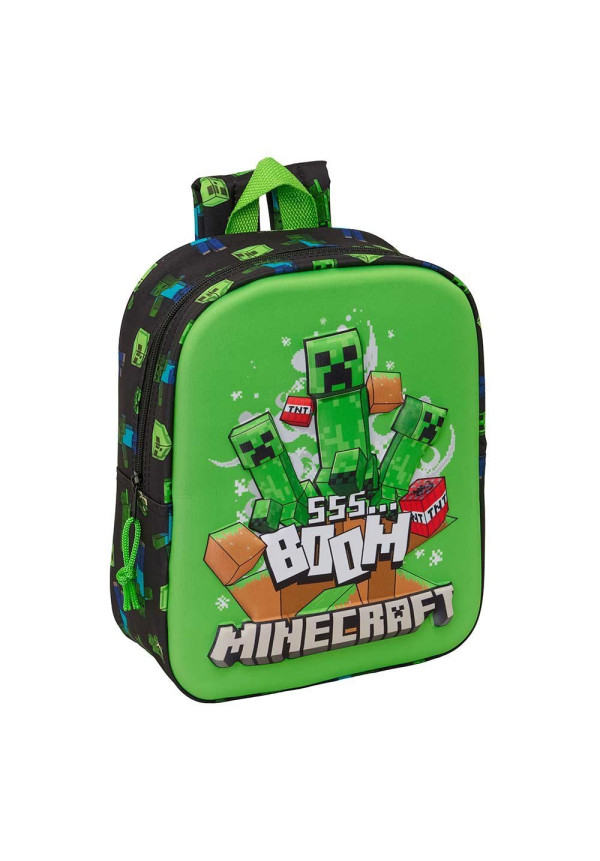 Mochila 27cm 3D MINECRAFT