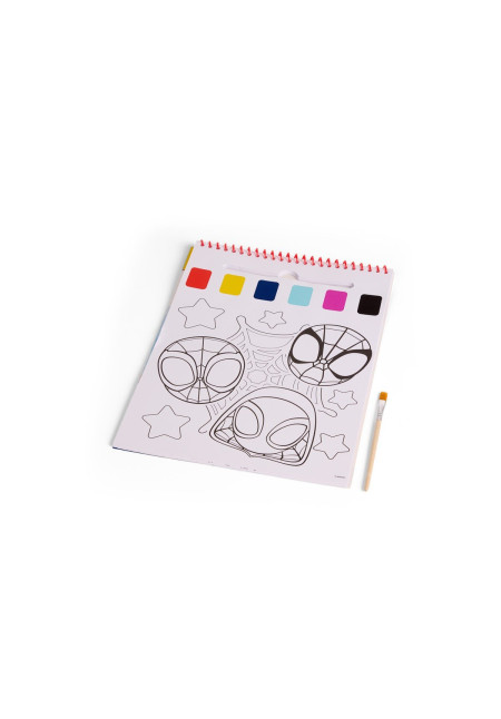 Libro magico pinta con agua SPIDER