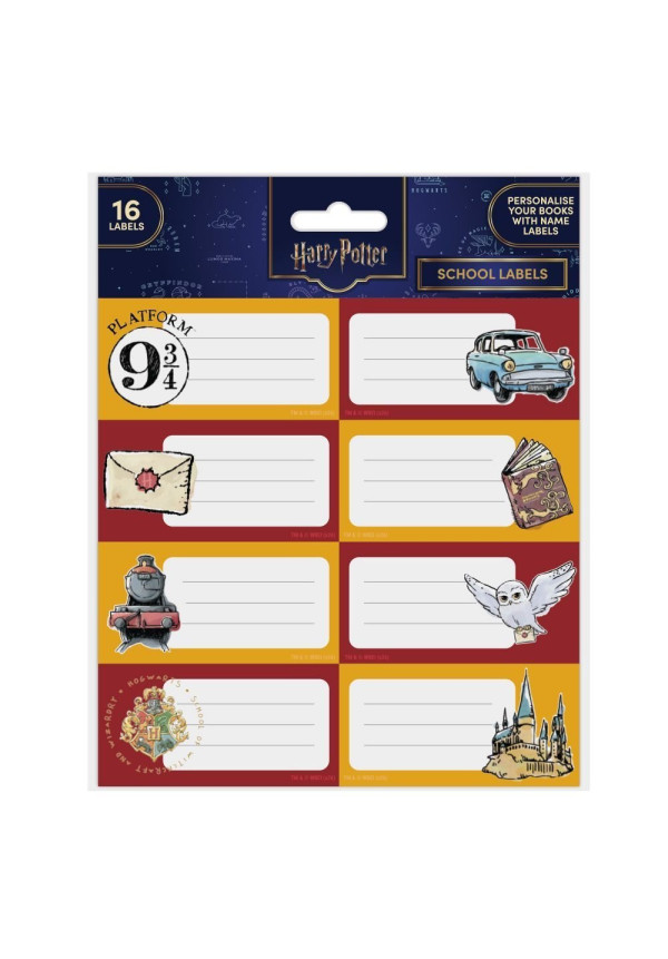 	Etiquetas adhesivas HARRY POTTER