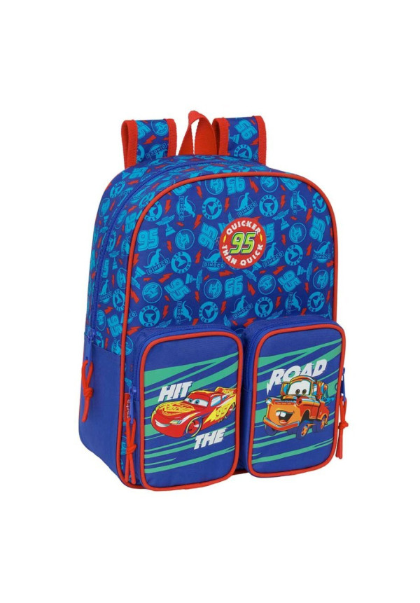 Mochila 34cm CARS hit the road