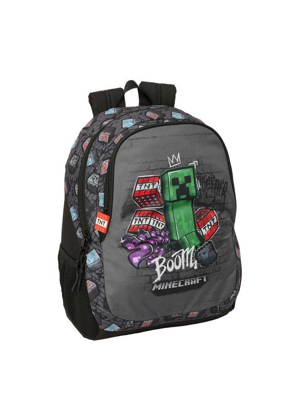 Mochila 42cm MINECRAFT graffiti