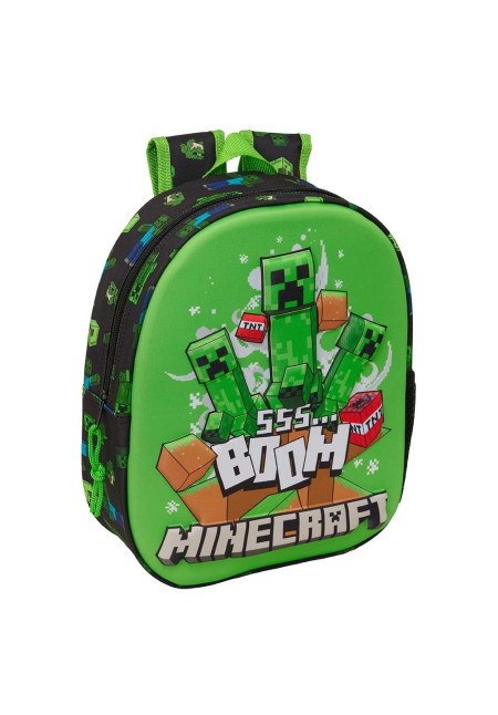 Mochila 33cm 3D MINECRAFT