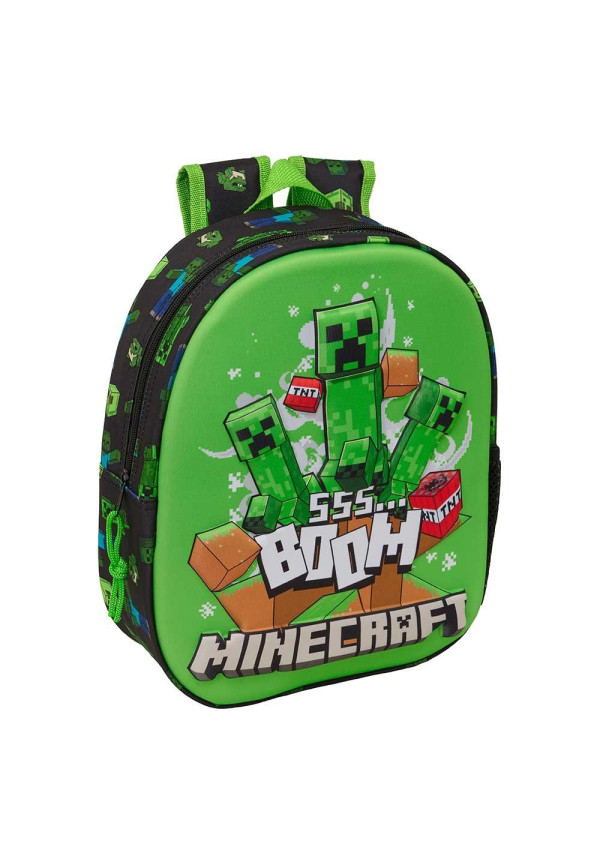 Mochila 33cm 3D MINECRAFT