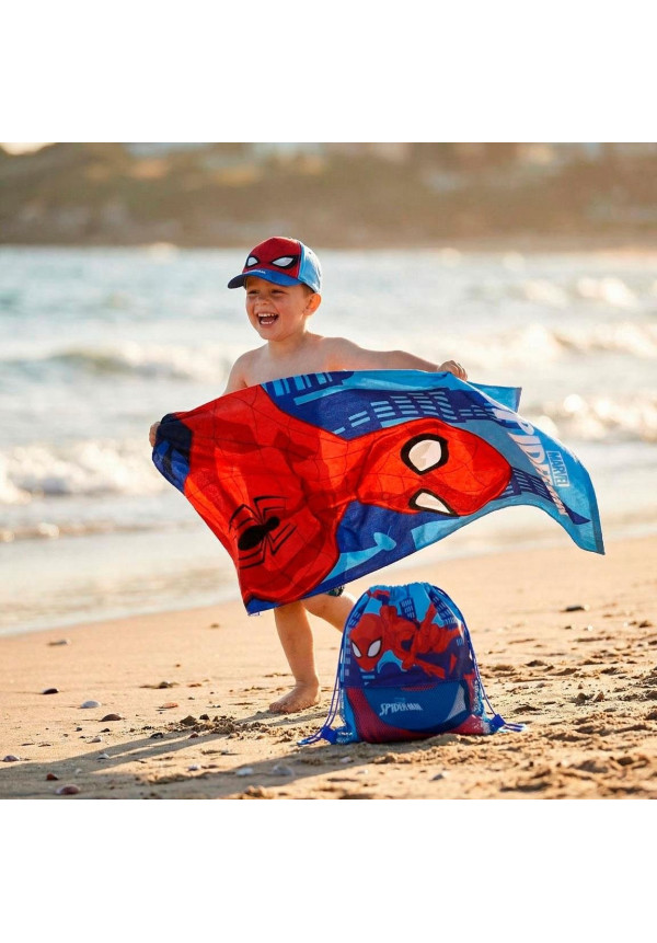 Saquito toalla + gorra SPIDER