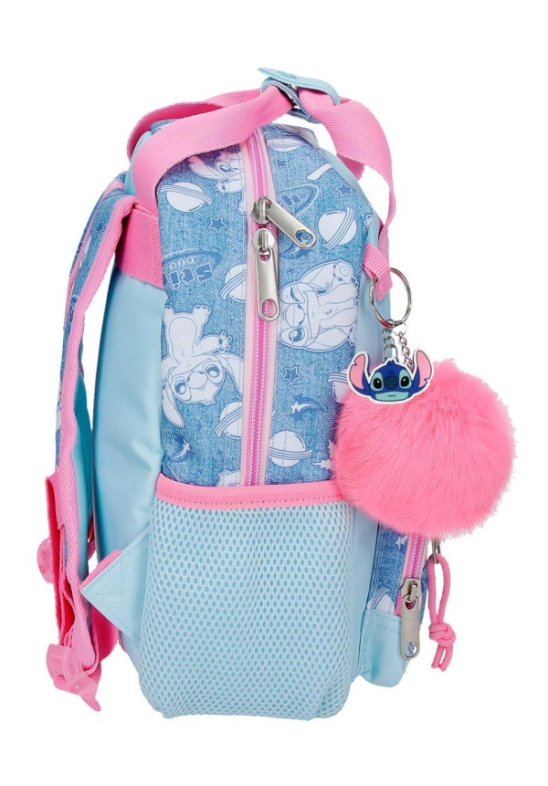 Mochila 28cm STITCH hearts