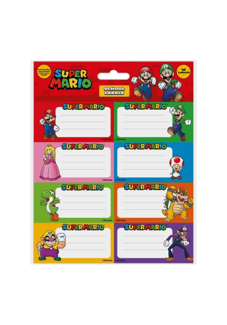 	Etiquetas adhesivas MARIO
