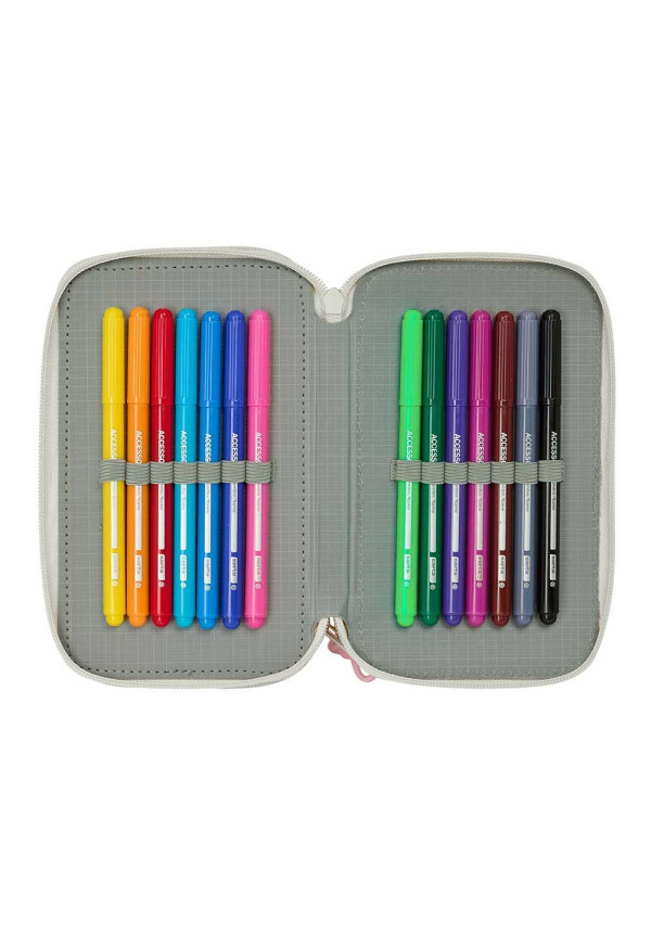 Plumier triple MINNIE minty