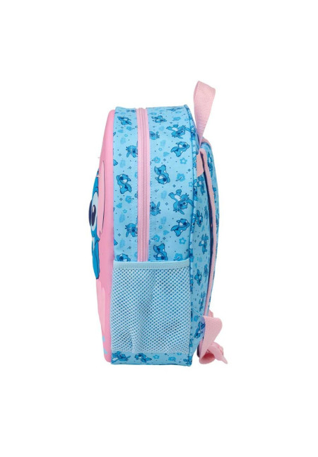 Mochila 33cm 3D led STITCH
