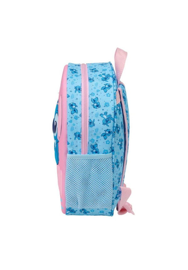 Mochila 33cm 3D led STITCH